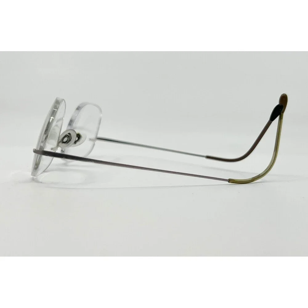 Silhouette Eyeglasses Unisex Silver Rimless Titan Minimal Art 44159 Small